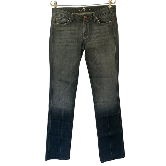 7 for All Mankind Kate straight leg jeans sz 29 - Picture 3 of 12